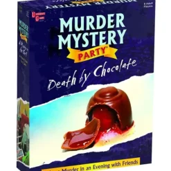 Sale University Games Murder Mystery Party Game - Death by Chocolate