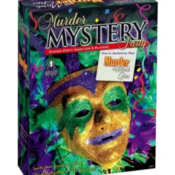 Hot University Games Murder Mystery Party Game - Murder at Mardi Gras