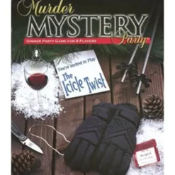 Clearance University Games Murder Mystery Party Game - The Icicle Twist