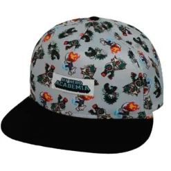 Online Bio World My Hero Academia - Sublimated Youth Flat Bill Snapback Hat