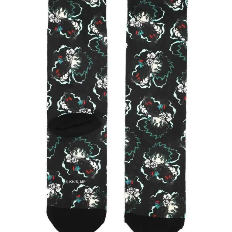 Outlet Bio World My Hero Academia - Sublimated Print 3 Pair Youth Crew Socks