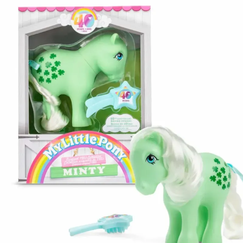 Schylling My Little Pony 40th Anniversary Ponies - 4"