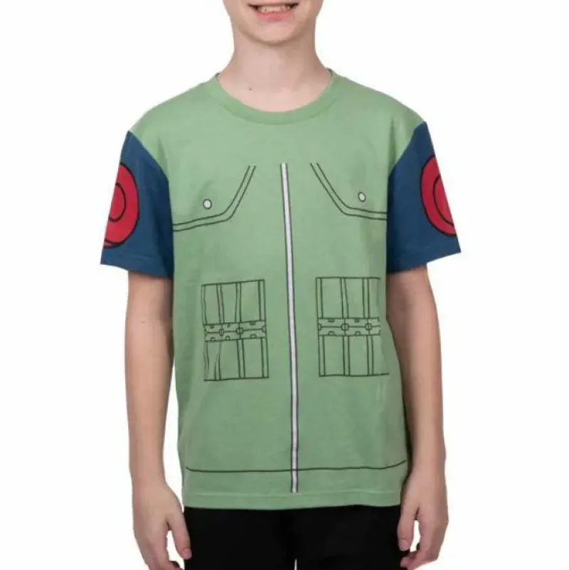 Clearance Bio World Naruto: Kakashi Hatake - Youth Cosplay Tee