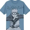 New Bio World Naruto Ox Hand Pose Oversized Print Unisex Tee