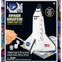 Discount MasterPieces NASA - Space Shuttle Wood Paint Kit