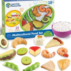 Clearance Learning Resources New Sprouts Multicultural Food Set