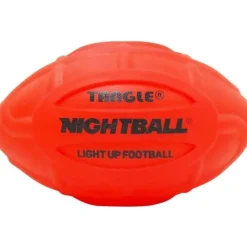 Clearance Tangle Nightball Glow in the Dark Light Up Football Red