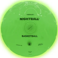 Tangle Nightball Glow in the Dark Light Up Basketball Green