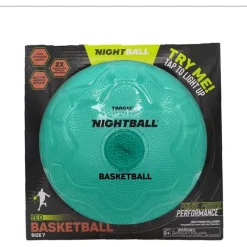 Clearance Tangle Nightball Glow in the Dark Light Up Basketball Teal