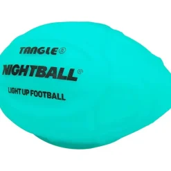 Tangle Nightball Glow in the Dark Light Up Football Blue