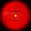Hot Tangle Nightball Glow in the Dark Light Up Basketball Red