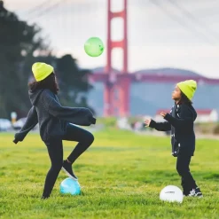 New Tangle Nightball Glow in the Dark Light Up Soccer Ball White