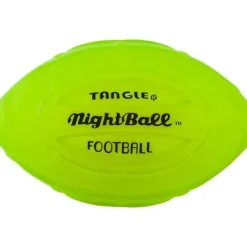 Tangle Nightball Glow in the Dark Light Up Football Green