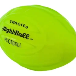 Tangle Nightball Glow in the Dark Light Up Football Green