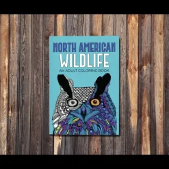 New Legacy Bound North American Wildlife - An Adult Coloring Book