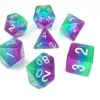 Clearance Legacy Dice Northern Lights - 7 Dice Set with Bag