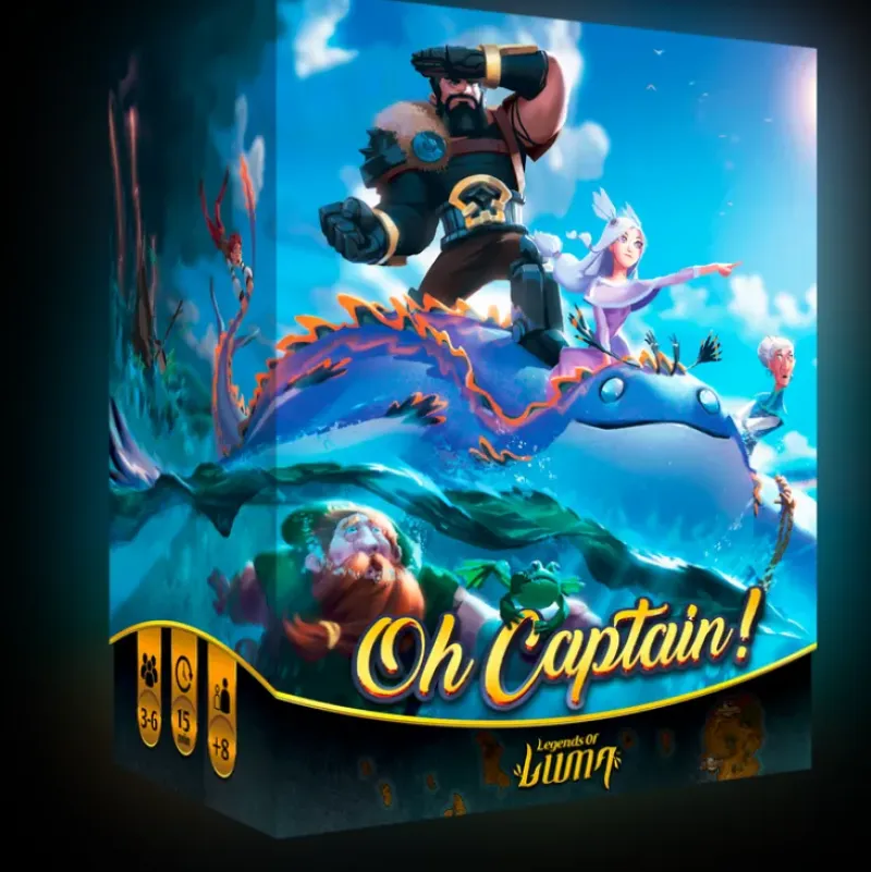 New Asmodee Oh Captain!