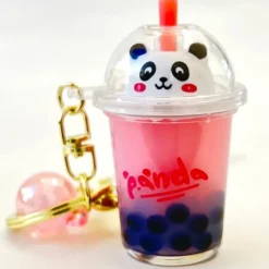 Best BC Mini Panda Boba Tea Floaty Key Charm