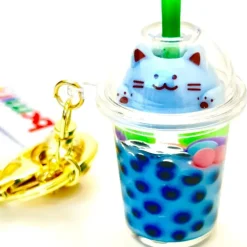 Sale BC Mini Pastel Kitty Floaty Key Charm