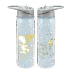 Best Bio World Peanuts Snoopy Happy Holidays 16 oz. Water Bottle
