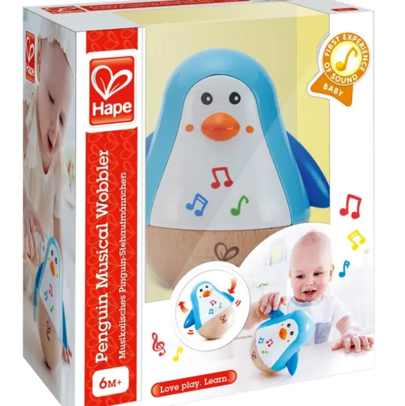 Sale Hape Penguin Musical Wobbler