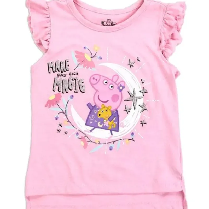 Best Childrens Apparel PEPPA PIG Pink Girls Toddler T-Shirt