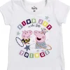 Outlet Childrens Apparel PEPPA PIG White Girls Toddler T-Shirt