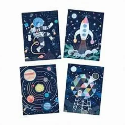 Outlet DJECO Petit Gifts - Scratch Cards - Cosmic Mission