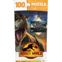 Sale Spin Master 100-Piece Tower Jigsaw Puzzle - Jurassic World Dominion