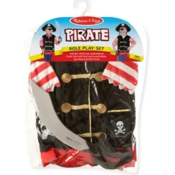 Best Melissa u0026 Doug Pirate Role Play Dress-up Costume Set