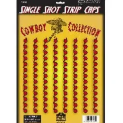 Outlet Parris Toys Plastic Strip Caps - 208 Single Ammo Shots 13 Shot Clips