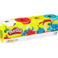 Sale Hasbro Play-Doh 4 oz. 4 Pack of Cans - Assorted Colors