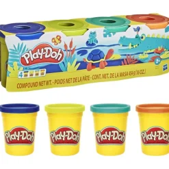 Sale Hasbro Play-Doh 4 oz. 4 Pack of Cans - Assorted Colors
