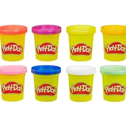 Hot Hasbro Play-Doh 2 oz. 8 Pack of Cans - Assorted Colors