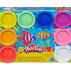 Hot Hasbro Play-Doh 2 oz. 8 Pack of Cans - Assorted Colors