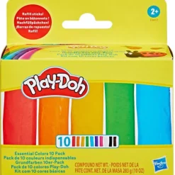 Discount Hasbro Play-Doh Essential Colors 10 Pack of Refill Sticks