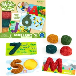 New Learning Resources Playfoam Naturals Hide & Seek Sensory Set