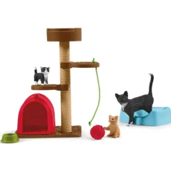 Hot Schleich Playtime for Cute Cats