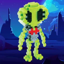 Plus-Plus USA Plus-Plus Tube - Alien