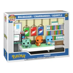 Discount Funko Pokemon - Bulbasaur, Charmander, & Squirtle Deluxe Pop! Moment with Case
