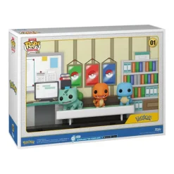 Discount Funko Pokemon - Bulbasaur, Charmander, & Squirtle Deluxe Pop! Moment with Case