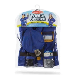Outlet Melissa u0026 Doug Police Officer Role Play Dress-up Costume Set
