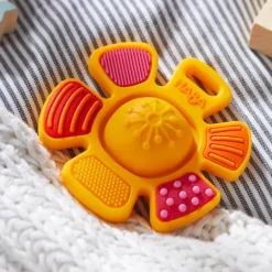 Online Haba Popping Flower Silicone Teething Toy