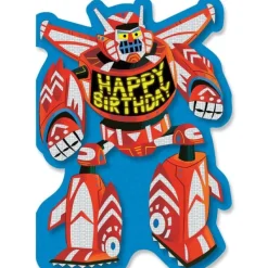 Peaceable Kingdom Power Up an Awesome Foil Birthday Cards