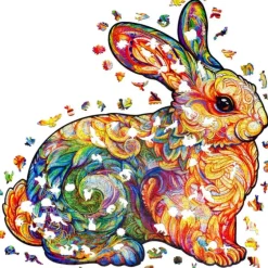Online Unidragon Precious Rabbit Wooden Puzzle