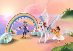 Online Playmobil Princess Magic: Pegasus with Rainbow in the Clouds