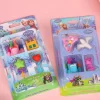 New Idako Princess Series Mini Erasers Card