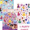 Outlet United Party Princess Sticker Book with Puffy Stickers 4 Sheet