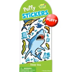 Peaceable Kingdom Puffy Sticker Pack - Deep Sea