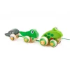Hape Pull-Along Frog Family